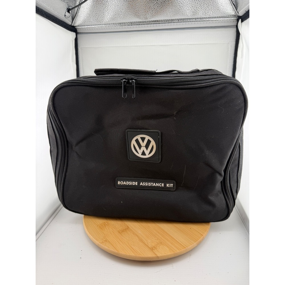 Volkswagen VW Roadside Assistance Kit Black Logo Carry Case OEM Bag